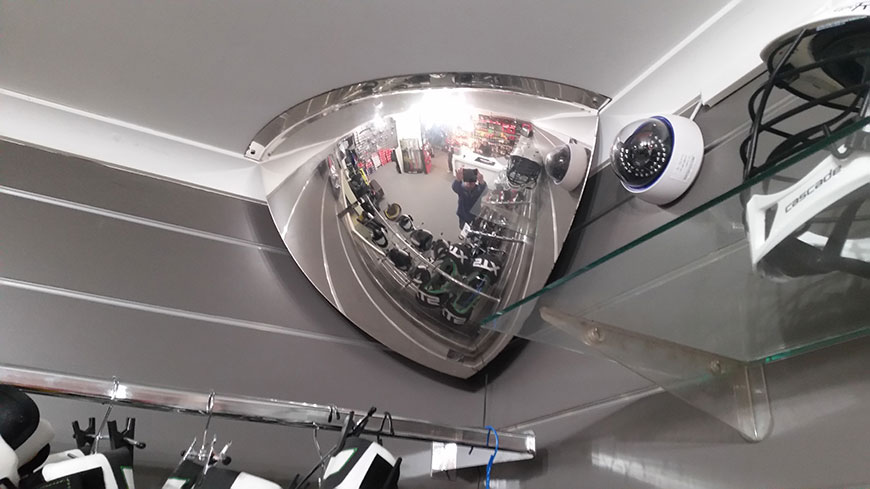 Quarter Dome Mirrors