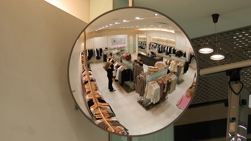 Retail Convex Mirrors